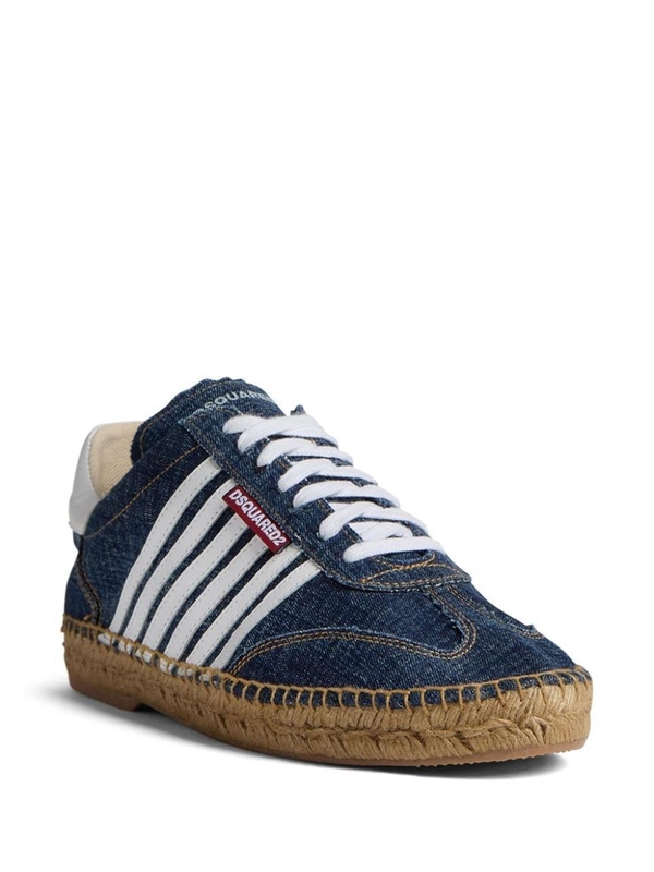 디스퀘어드2 SS24 Dsquared2 Flat shoes Denim ESM0018101000013096 Denim