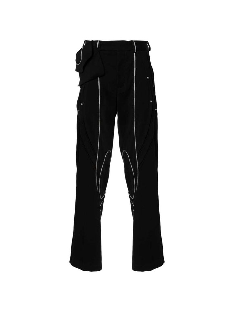 키코 코스타디노브 FW24 Pant Kiko Kostadinov KKAW24T03-12 CHALICE BLACK One Color