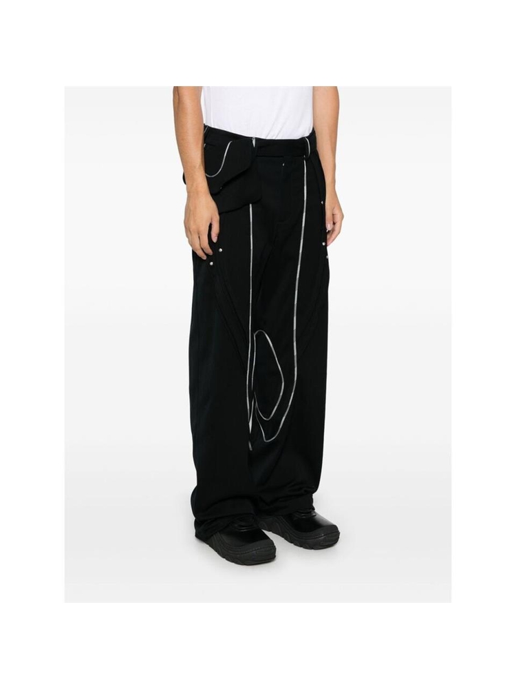 키코 코스타디노브 FW24 Pant Kiko Kostadinov KKAW24T03-12 CHALICE BLACK One Color