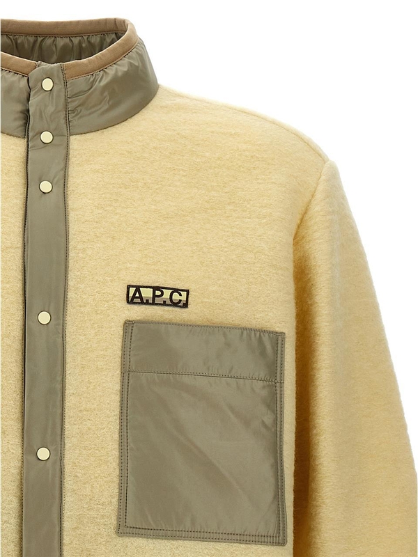 아페쎄 FW24 Ewan jacket WVBCAM02855DAB Beige