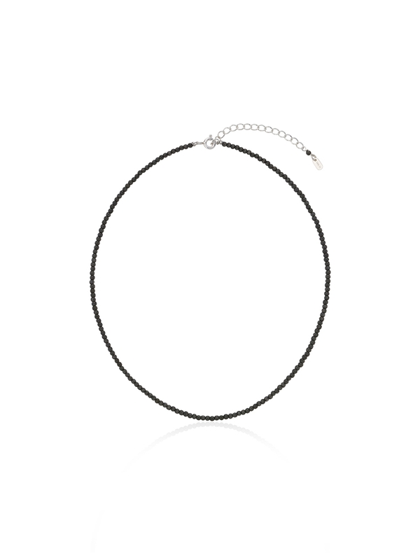 [Silver 925] Gem Necklace (Cats Eye)