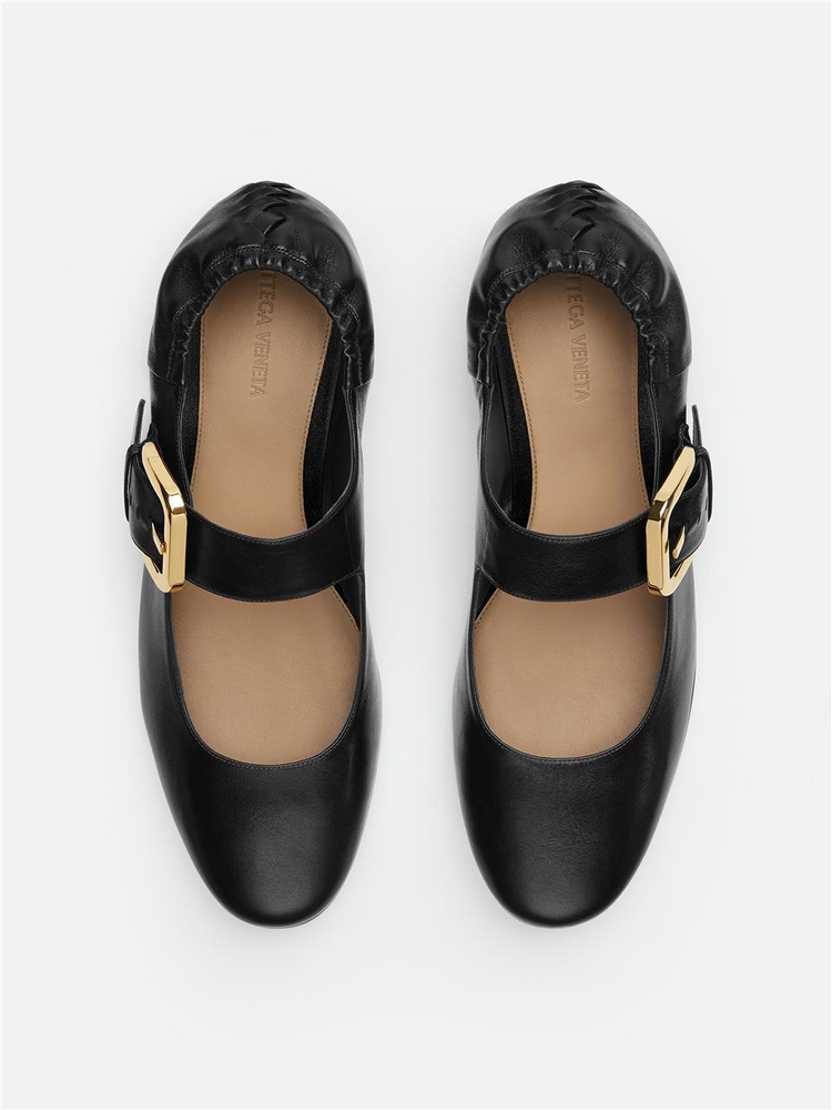 보테가베네타 FW24 Bottega Veneta Flat shoes Black 796622V4R301000 Black