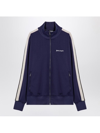 팜 엔젤스 FW24 Palm Angels Track Classic zip/cardigan sweatshirt navy PMBD058C99FAB001 Blue