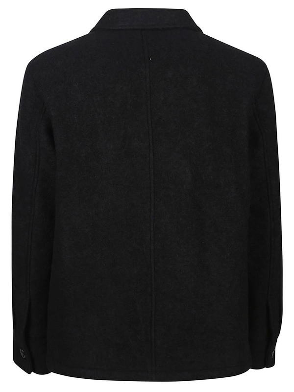 아페쎄 FW24 EMILE PATCH JACKET WVBCA H02961 Black