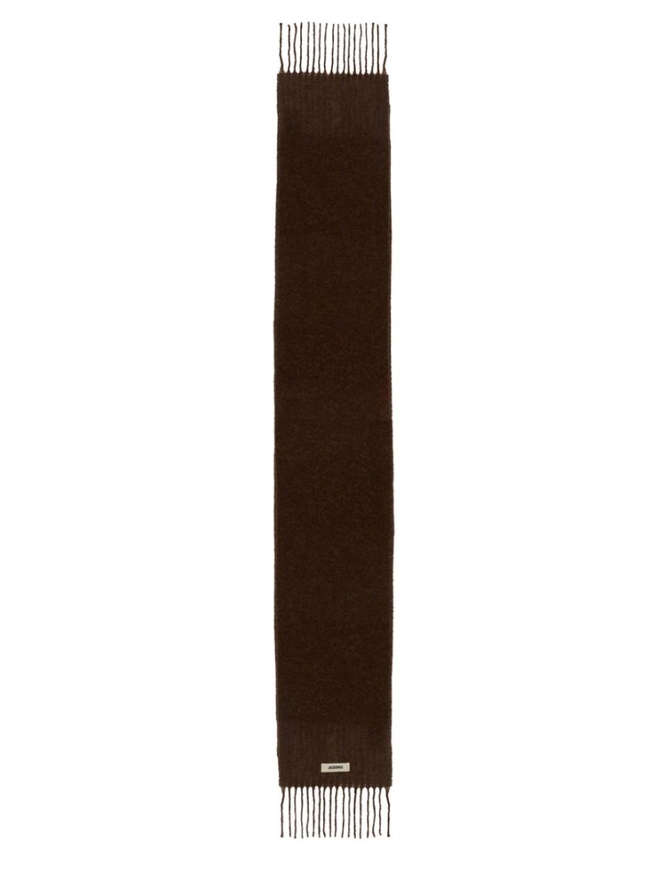 자크뮈스 FW24 JACQUEMUS Scarf 236AC688_5087850 BROWN