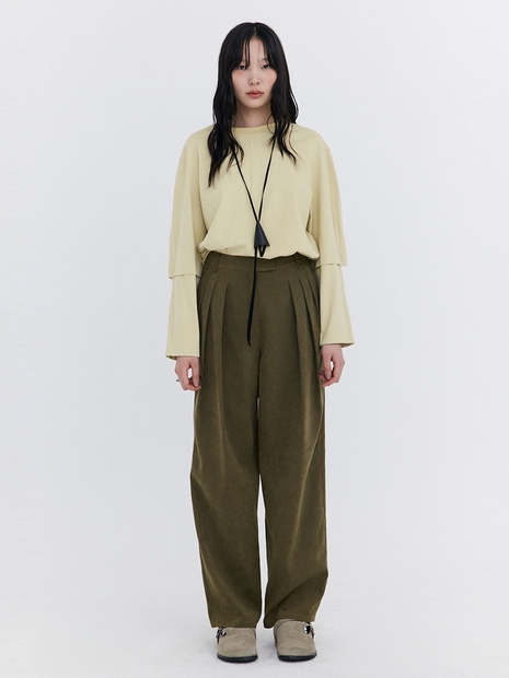 Cupra Wide Pants_Khaki