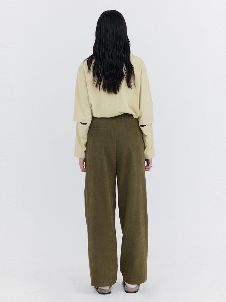 Cupra Wide Pants_Khaki