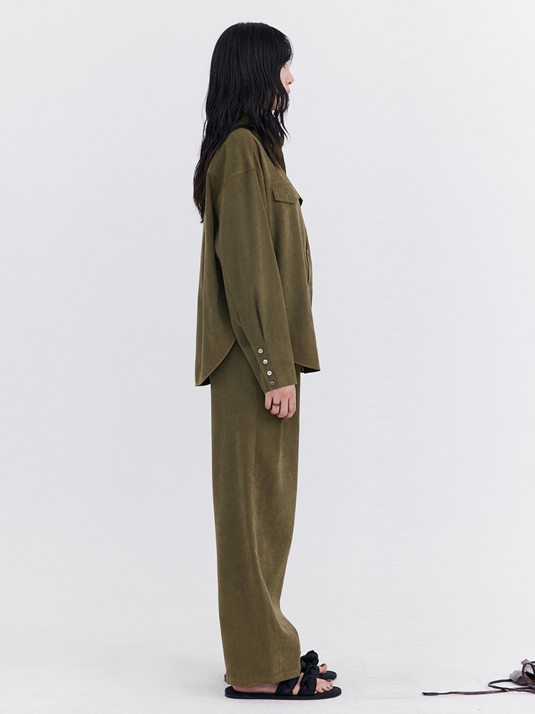 Cupra Wide Pants_Khaki