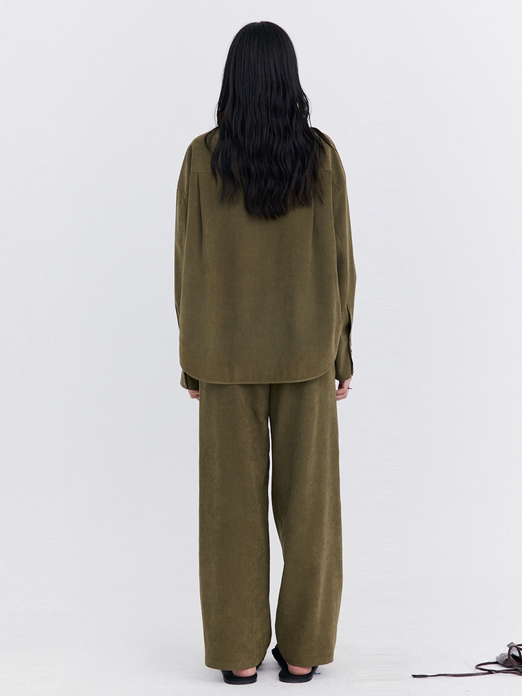 Cupra Wide Pants_Khaki