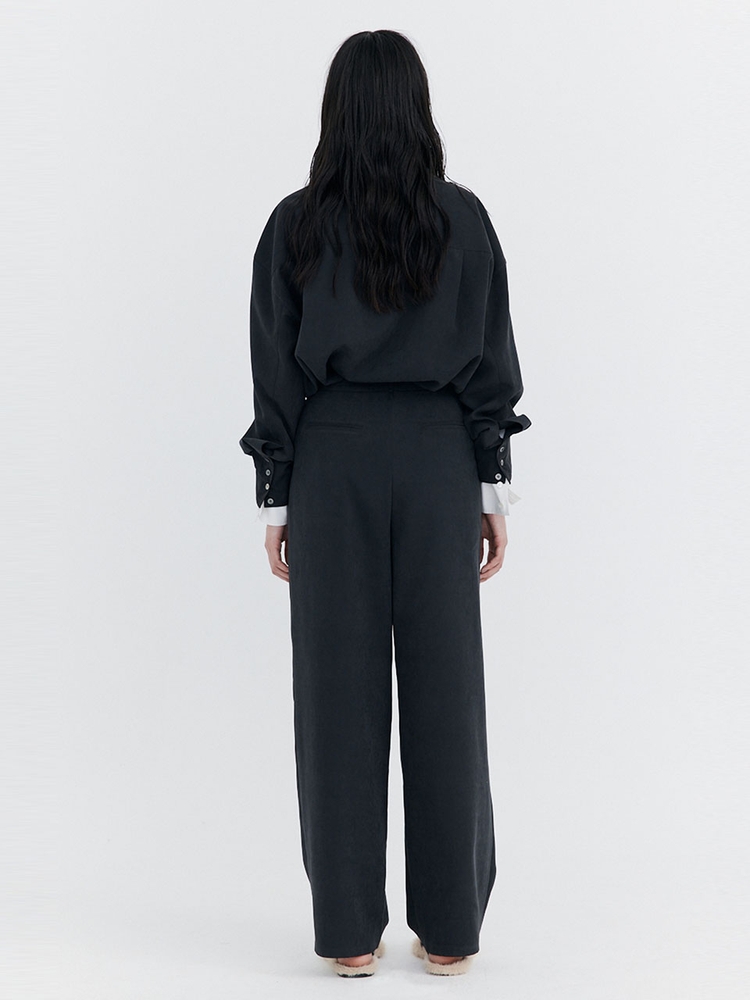 Cupra Wide Pants_Charcoal