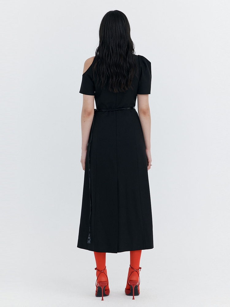 Puff Holiday Dress_Black