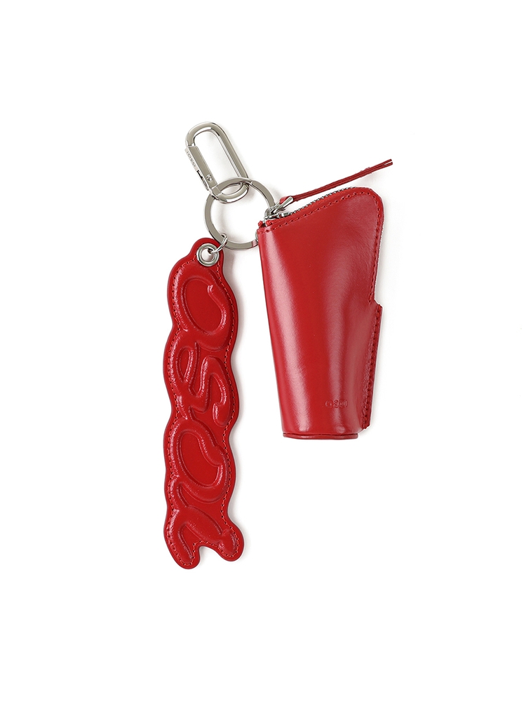 LIP POUCH KEY RING [RED]