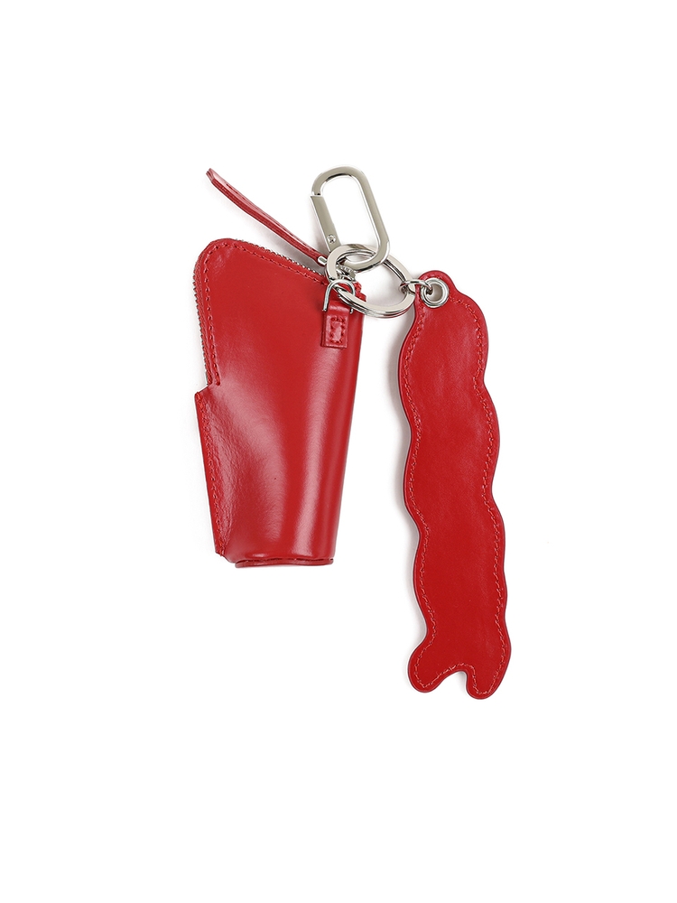 LIP POUCH KEY RING [RED]