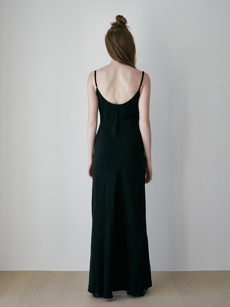 revoirsis maxi dresses black