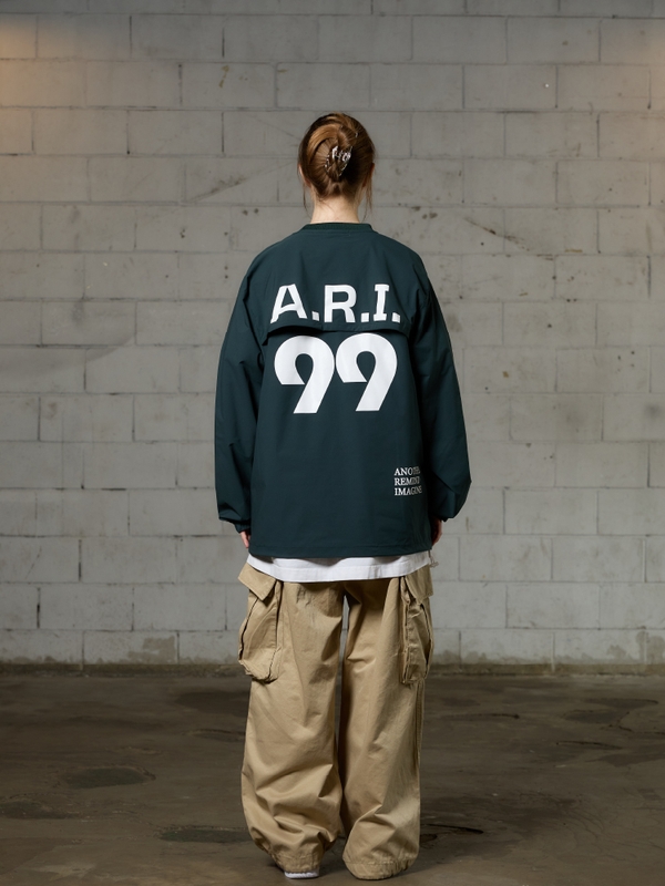 ARI LONG SLEEVE JERSEY T-SHIRT - GREEN