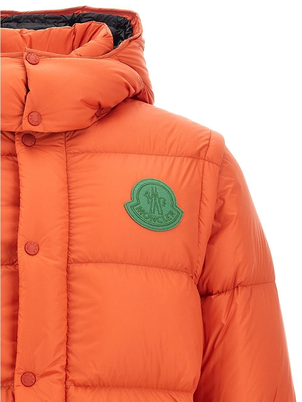 몽클레르 FW24 2 in 1 Cyclone down jacket 1A00022596RD347 Orange