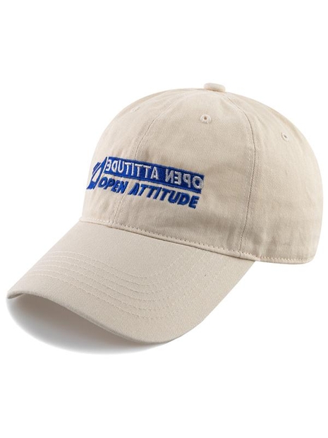 MIRROR BALL CAP-LIGHT BEIGE