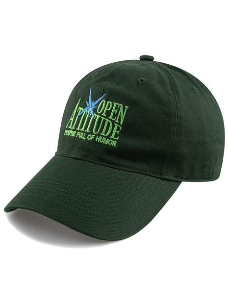 HUMOR BALL CAP-DARK GREEN