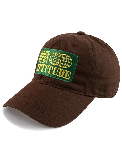 WORLDWIDE BALL CAP-BROWN