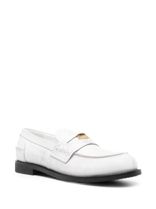 [해외배송] 24FW 미우미우 로퍼 5D773DF0203G48 F0009 BIANCO White