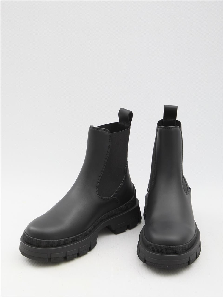 몽클레르 FW24 Hevea Chelsea boots 4F00090_M4646_999 BLACK