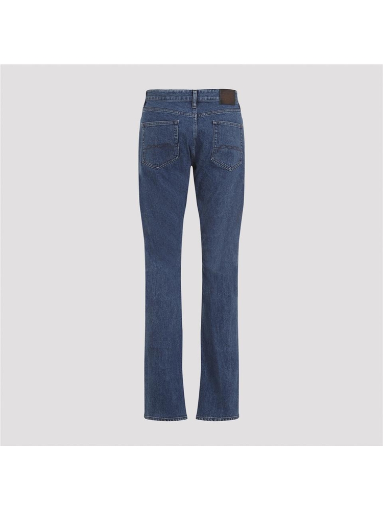 벨루티 FW24 Berluti Slim Cotton Jeans R27TDU52.002 Blue