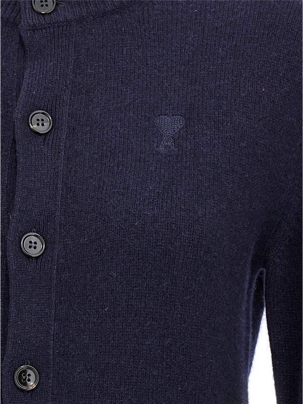 아미 FW24 ADC cardigan FKC1570054011 Blue