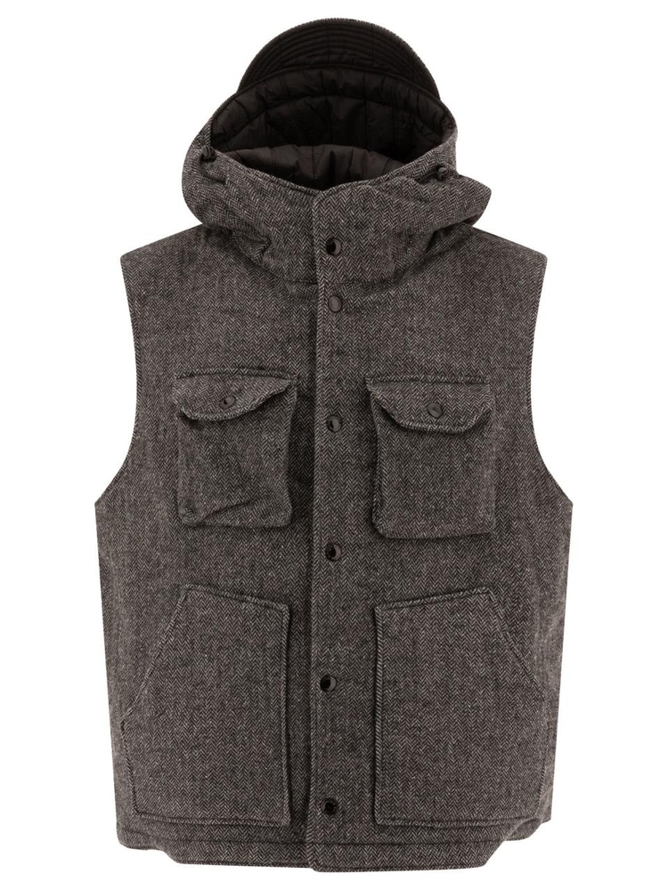 엔지니어드 가먼츠 FW24 Field vest jacket 24F1C004IP002 Grey