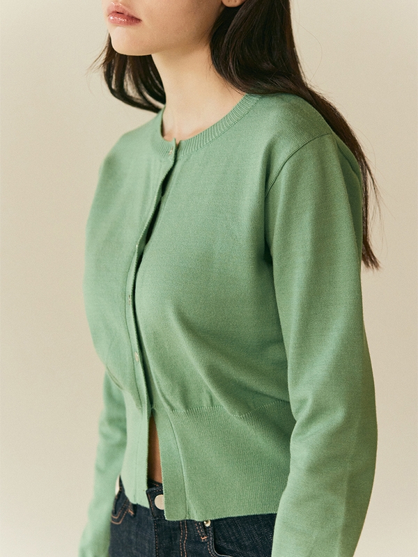 BASIC CARDIGAN_MINT