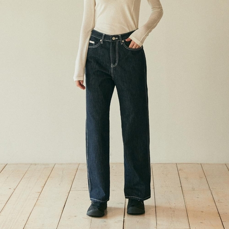 STITCH WIDE PANTS_NON-FADE