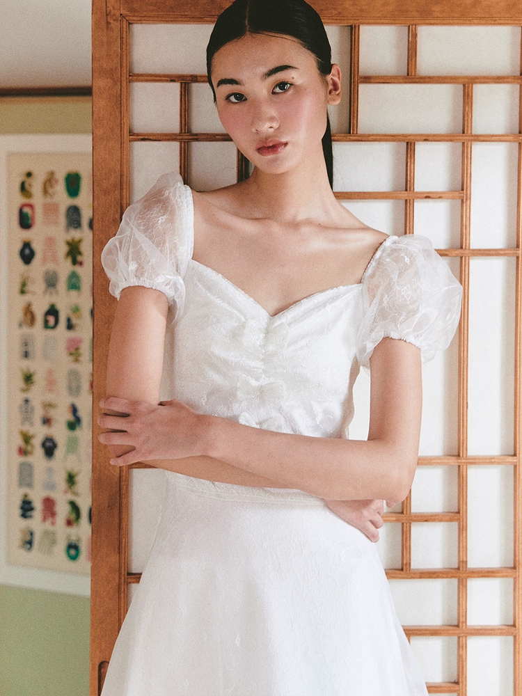 Bridal Celia Dress_white