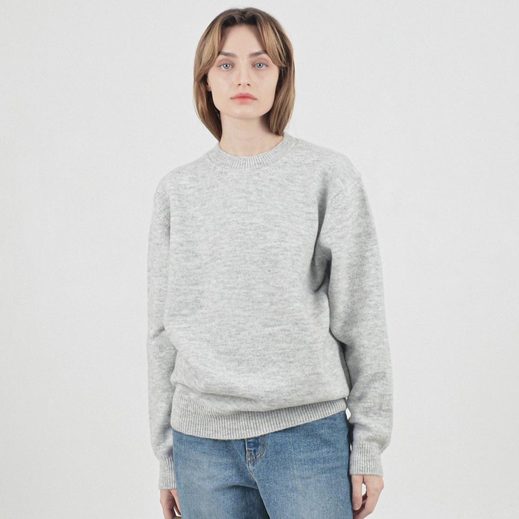 Anti-Filling Soft Wool Knit (Melange)