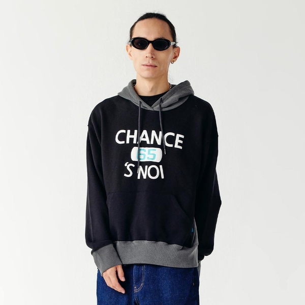 Basket Sweat Hoody (Mix-Black)