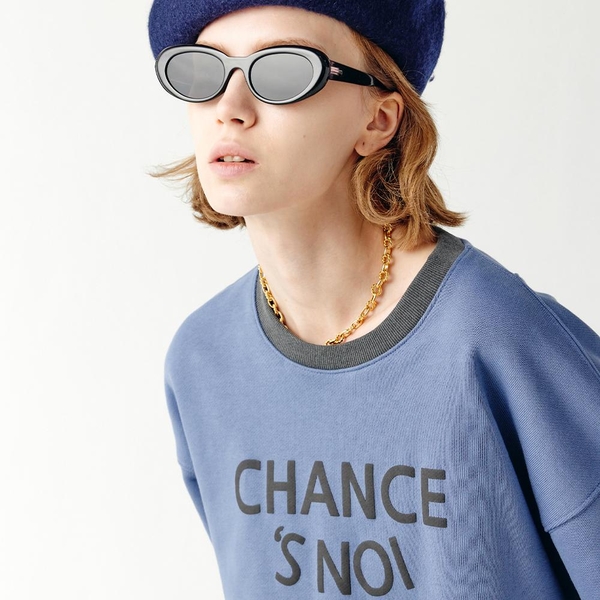 S`noi Sweat Shirt (Mix-Blue)