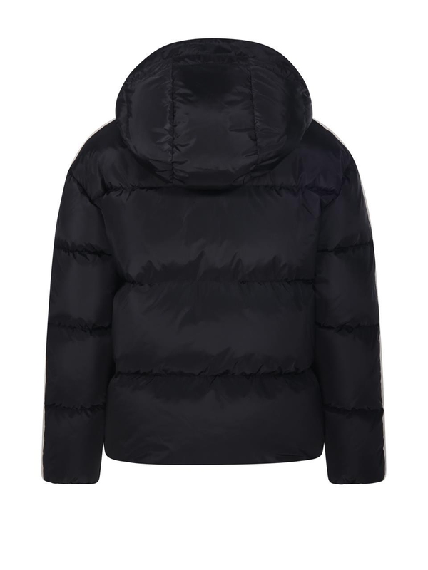 팜 엔젤스 FW24 HOODED TRACK DOWN JACKET PMED028C99.FAB001 Black