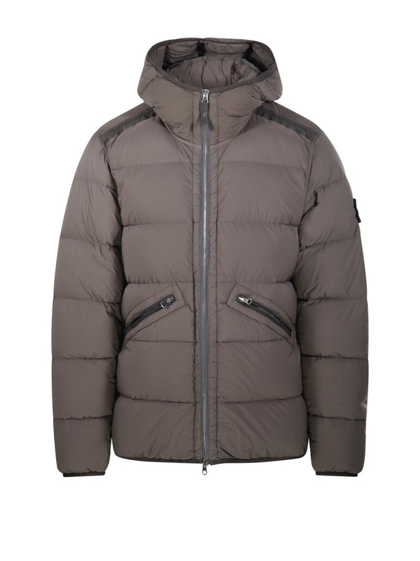 스톤아일랜드 FW24 REAL DOWN JACKET 811543128 Brown