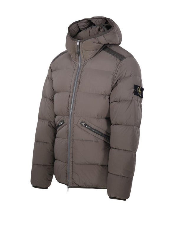 스톤아일랜드 FW24 REAL DOWN JACKET 811543128 Brown