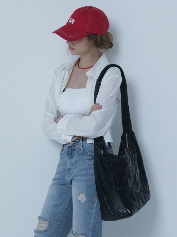 ［24FW］TWO-WAY CROP SHIRTS WHITE