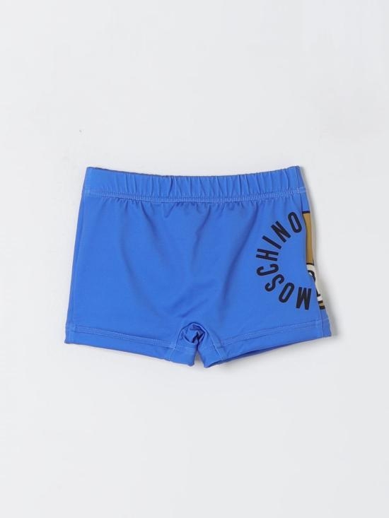 [해외배송] 24SS  키즈  모스키노 스윔팬츠 MWL006LKA00 40289 Blue