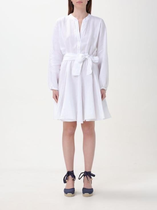 [해외배송] 24SS 120 리노 롱 원피스 31ALIW49H9000F75331ALIW 000050 White