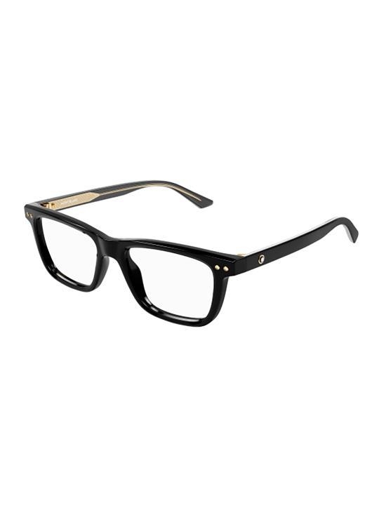 [해외배송] 24FW 몽블랑 선글라스 MB0322O 005 BLACK BLACK TRANSPARE