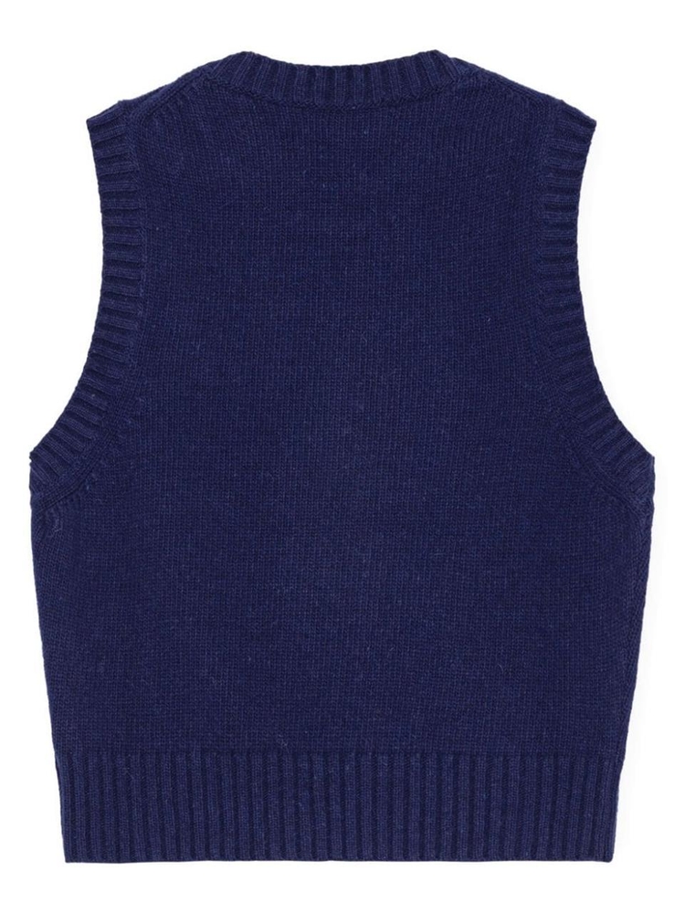 가니 FW24 GANNI Sweaters Blue K2219683 Blue