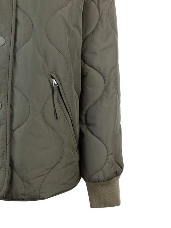 아페쎄 FW24 APC Military Green Quilted Jacket PSAJA-F02947JAC Green