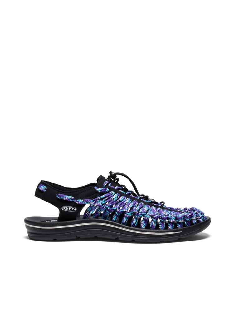 킨 SS24 Uneek Black Tillandsia Purple sandal 1028874BLACK TILLNDSIA PURPLE Multicolour