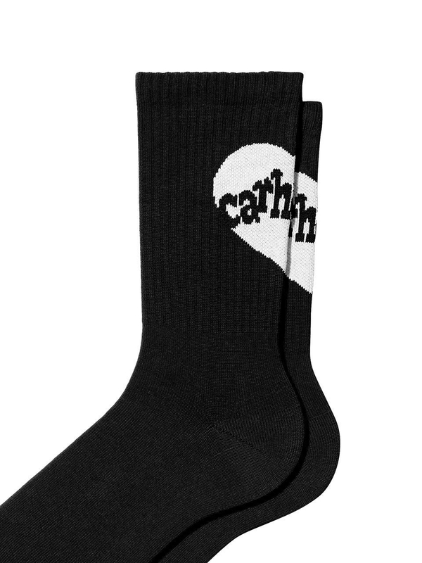 칼하트 FW24 Black Amour Socks I0336180D2XX Black