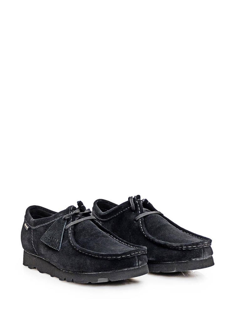 클락스 FW23 CLARKS Flat Shoes WALLABEEGTX BLACK SUEDE BLACK SUEDE