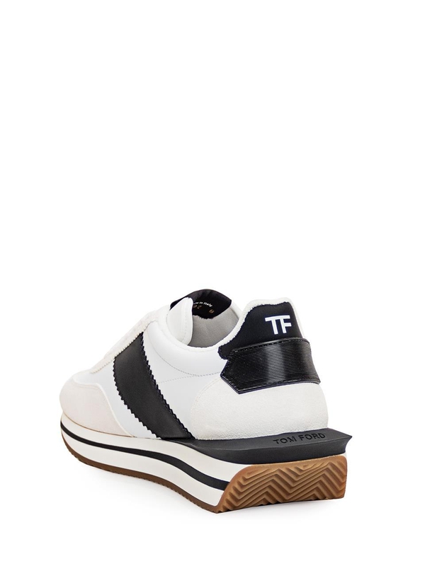 톰 포드 FW24 TOM FORD Sneakers J1292TAP003N 5W004 WHITE/BLACK CREAM