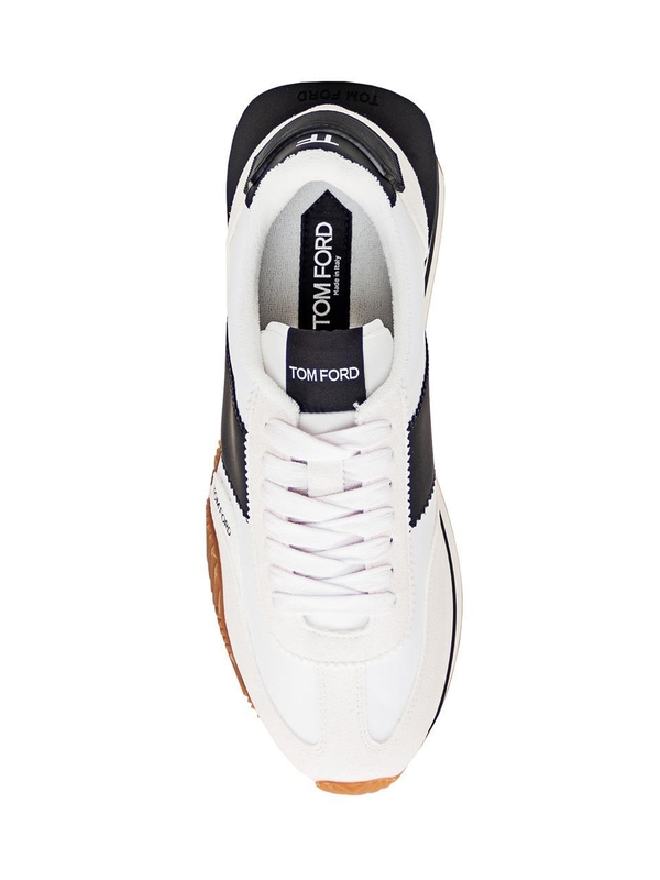 톰 포드 FW24 TOM FORD Sneakers J1292TAP003N 5W004 WHITE/BLACK CREAM