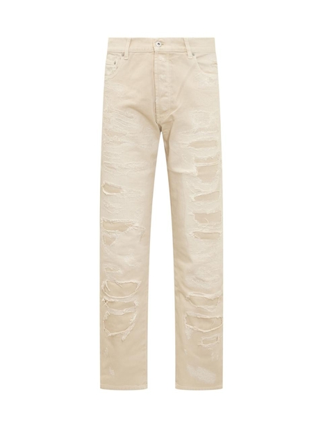 헤론프레스톤 FW23 HERON PRESTON Jeans HMYA011F23FAB001 0400 IVORY