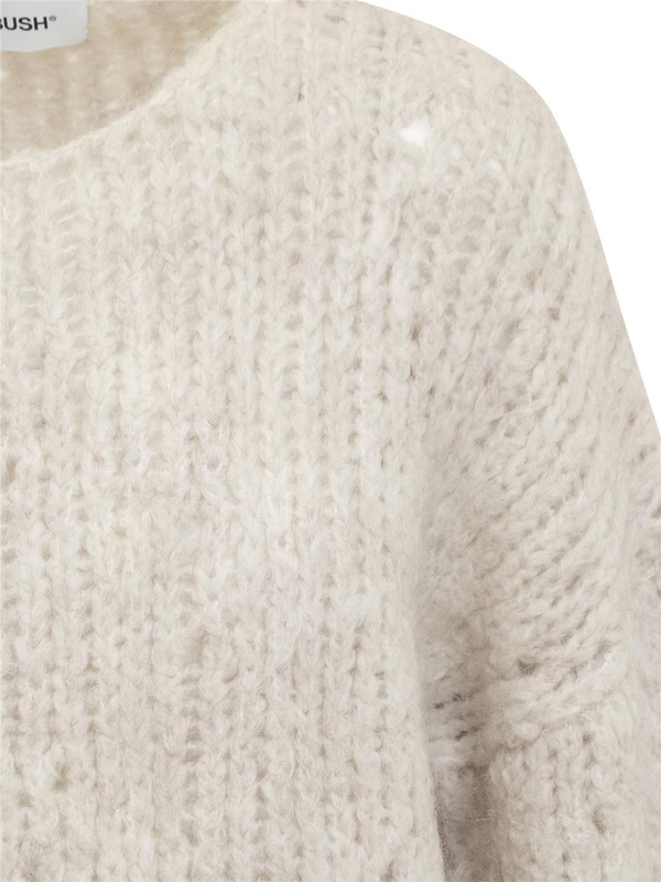 앰부쉬 FW23 AMBUSH Knitwear BWHE031F23KNI001 0100 BLANC DE BLANC